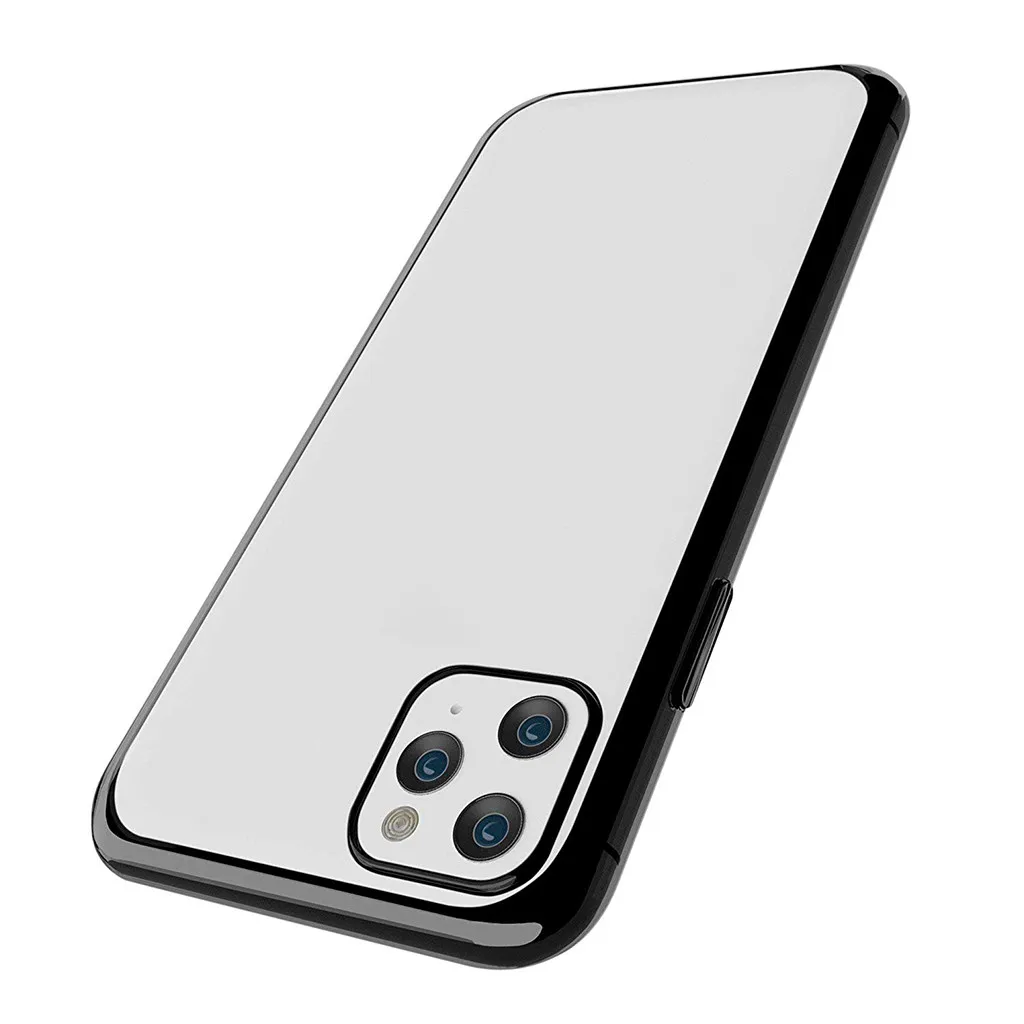 Полностью Гальваническая защита для телефона из ТПУ амортизатор для IPhone 11 pro силиконовый защитный чехол для телефона для IPhone 11 XR