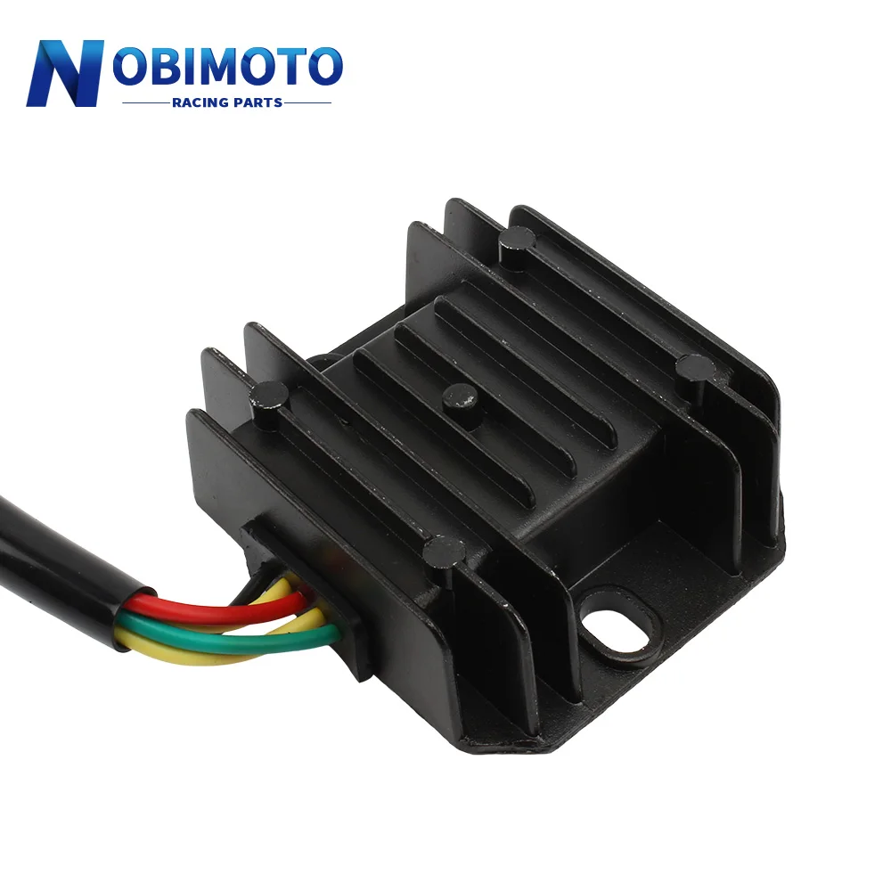 Motocross Voltage Regulator 5 wire AC Rectifier Fits For 8 poles Full Wave Engine Dirt Bike Go Kart Scooter ATV Quad 2DQ-108 | Автомобили