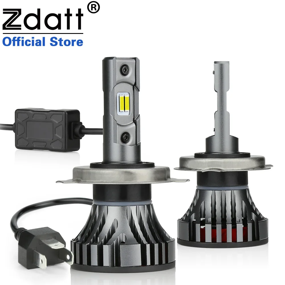 

H4 H7 LED Canbus H1 H11 H8 H9 9005 HB3 9006 HB4 Car Headlight Bulbs 6000K 100W 12000LM 12V Fog Lights Automobiles Zdatt Lamps