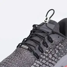 1 пара шнурков без галстука круглые эластичные шнурки для обуви для детей и взрослых кроссовки шнурки быстро ленивые шнурки