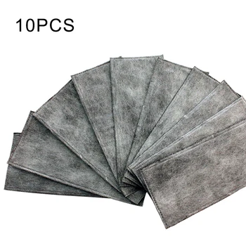 

10pcs Mask Filters Disposable PM2.5 Filters Mask Pad Anti-Dust Mouth Mask Filter Industrial Protective Mask Accessories