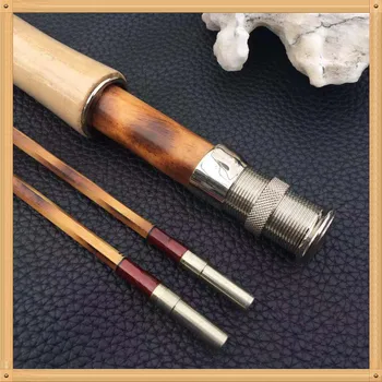 

ZHUSRODS Classic flame Handcrafted Bamboo fly rod 7'0" 4wt
