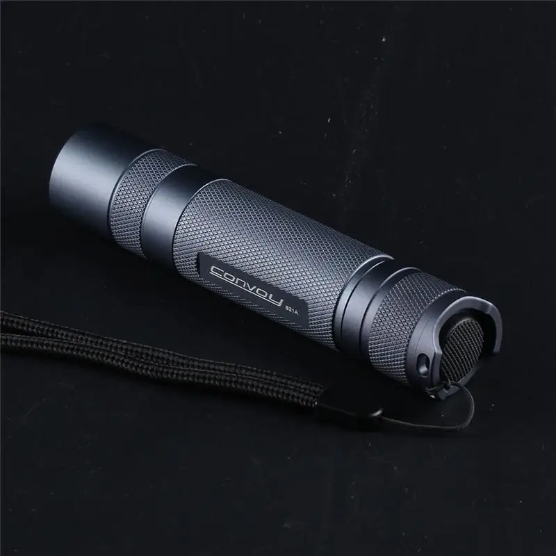 Convoy S21A 2300 люмен фонарик медный DTP доска 18650 батарея 4 режима фонарь для кемпинга охота аварийная лампа портативный