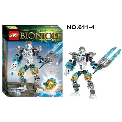 Bionicle Hero Factory 6 Marines Ekimu Msdk производитель Tahu Uniter Fire Umarak Разрушитель Pohatu Uniter Storm рисунок строительный блок игрушка - Цвет: Шоколад