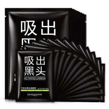 

10Pcs Original Korean cosmetics volcanic mineral mud nose care nose mask Remove acne blackhead Oil control deep clean nose strip
