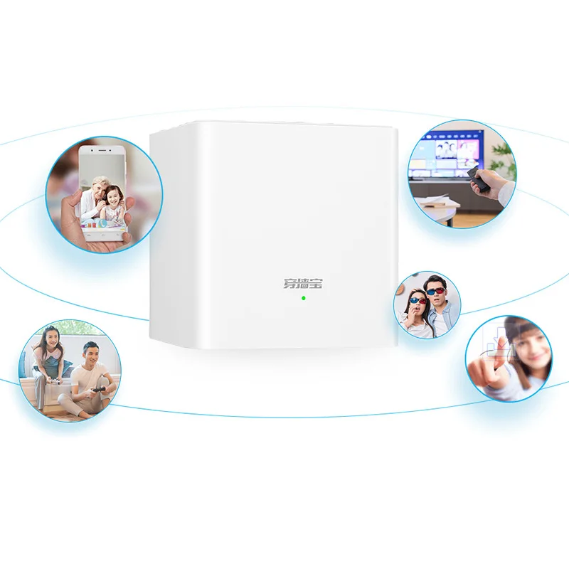 Tenda MW6/MW3 Home AC12  Dual-Band 2.4G/5.0GHz WiFi Wireless Router and Repeater Mesh Wireless WiFi System，APP Remote Manage
