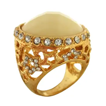 

Attis, Ring Ring Steel 18kt yellow Gold, Zirconia