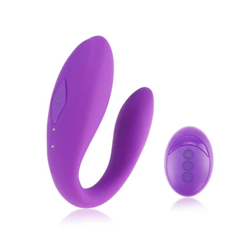 

10 Speed Wireless Massager Adult Games for Couples USB Rechargeable U Type Silicone Stimulator Double Vibrating Wearable Panties