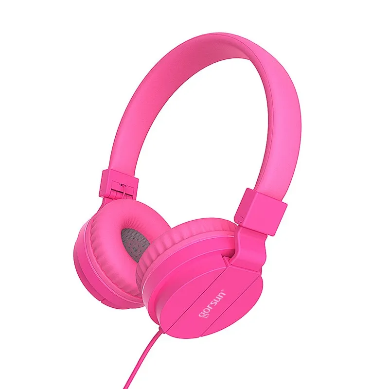 Kids Headset Stereo Foldable Wired Headphones for Children Gifts Adjustable Lightweight Headband Headsets for cells Tablet Music