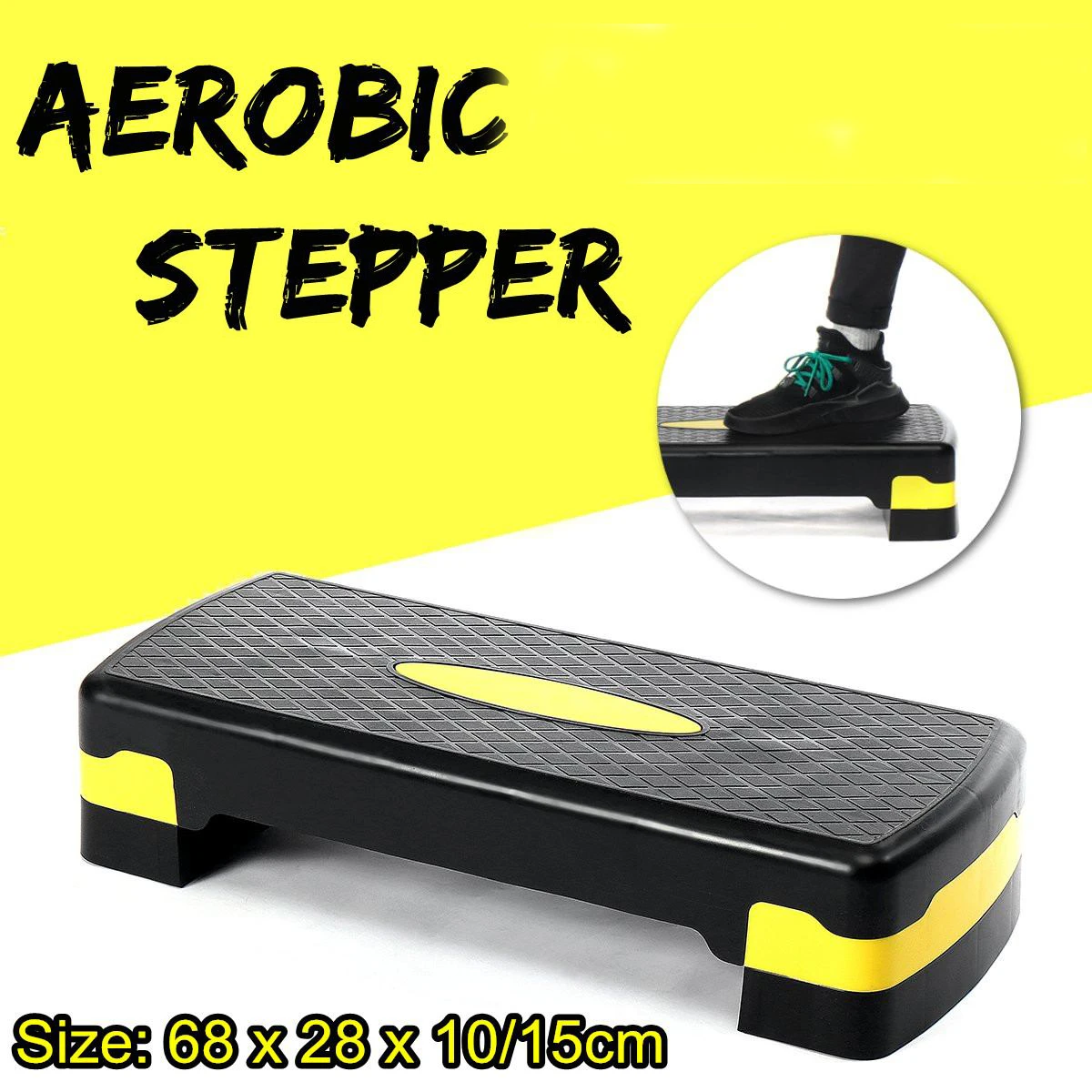 aerobic platform stepper
