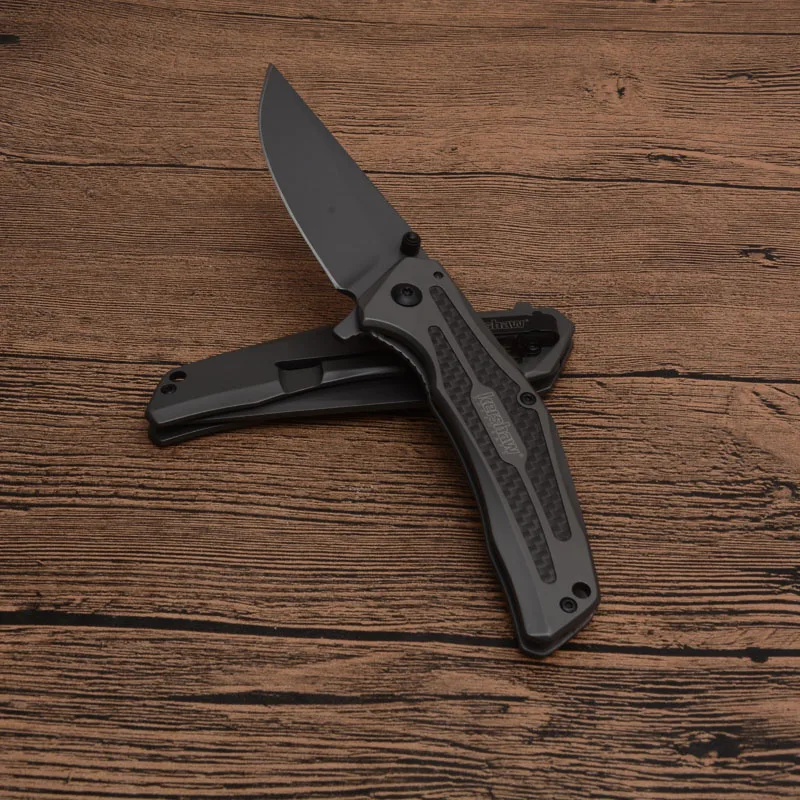 Kershaw 8300 сталь+ ручка из углеродного волокна складной карманный нож для отдыха на природе охотничьи Тактические Ножи для выживания Фруктовые Ножи EDC инструменты