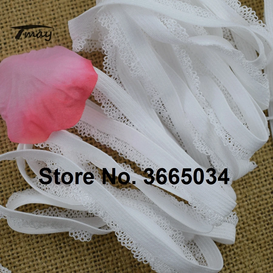 #1609 мягкий! Эластичные ленты для нижнего белья штаны бюстгальтер белая сетчатая