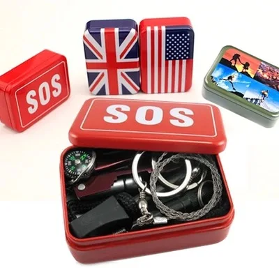 

SOS Outdoor Travel Earthquake Vehicle First Aid Kit First Aid Box