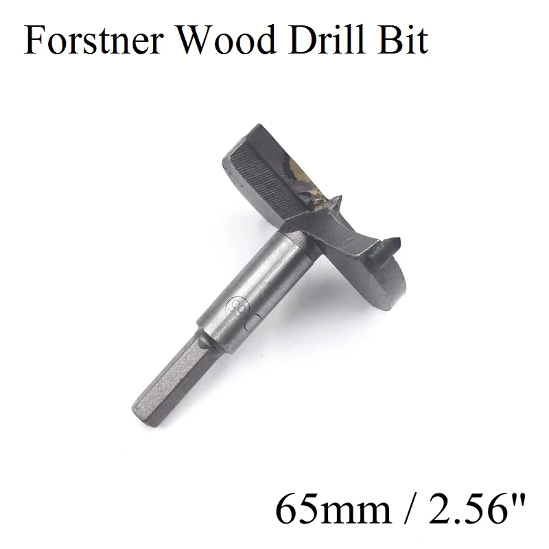 

1pc 65mm Forstner Auger Drill Bit Set Woodworking Tungsten Carbide Tips Hole Saw Wood Drilling For Hinge Window Power Tool