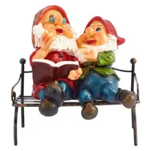 Фигура садовая Garden Star «Гномы», 21.1х22.9см