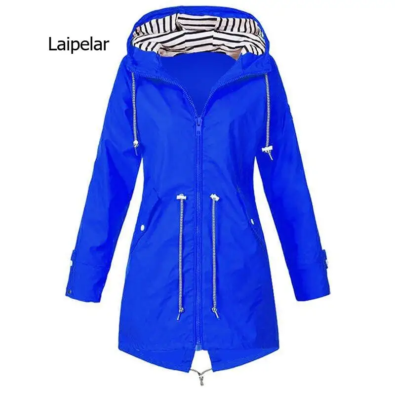 

Женский модный плащ, ветрозащитная куртка для кемпинга на открытом воздухе, легкие куртки с капюшоном, повседневные ветрозащитные фонари