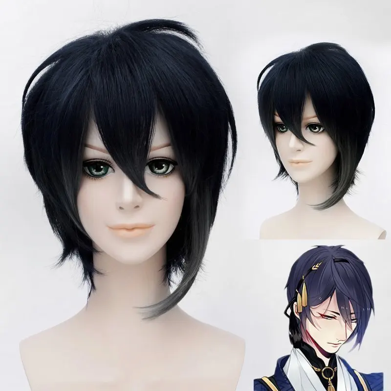 (Alice Wig 104) Термостойкий волосяной парик из синтетических волос аниме Touken Ranbu Online