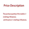 100PCS Sewing Machine Needles B63 DVX63 1280KSP Groz-Beckert Gebedur Titanium Needles 3