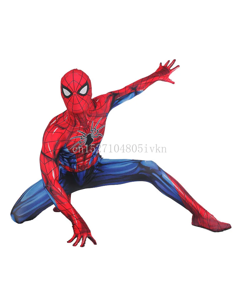 Костюм Человека-паука из фильма, костюм для выпускного вечера, костюм Человека-паука для взрослых, костюм для косплея на Хэллоуин, костюм супергероя из спандекса, костюм зентай