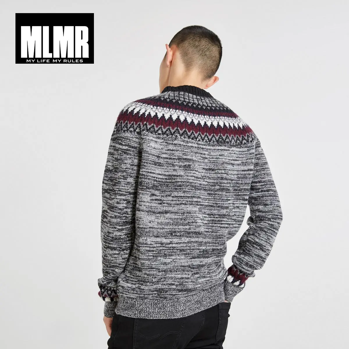 MLMR зимний мужской вязаный свитер разных цветов | 218425510