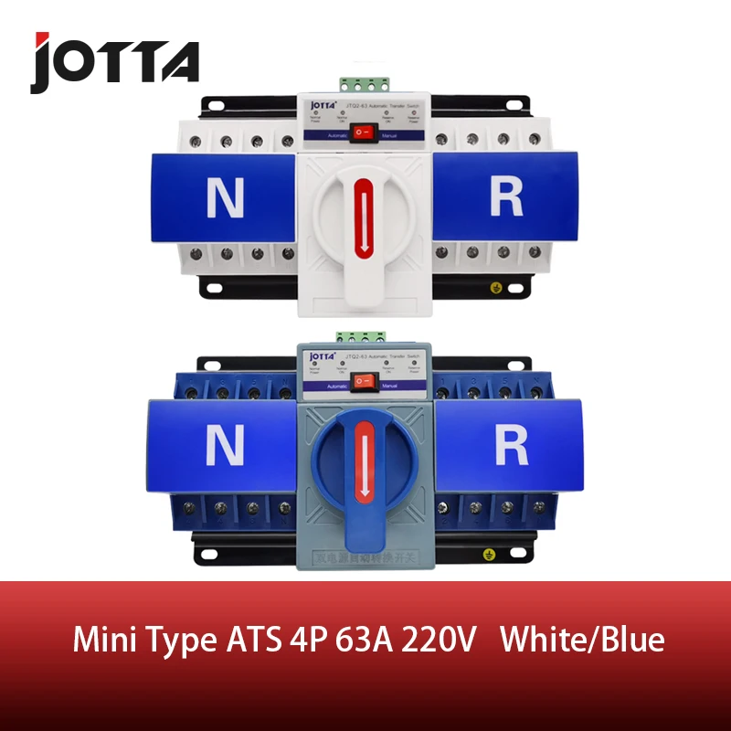 Automática de Potência Mudar sobre o Interruptor Mcb tipo Interruptor de Transferência Jotta v Ats Dupla 4 p 63a 380