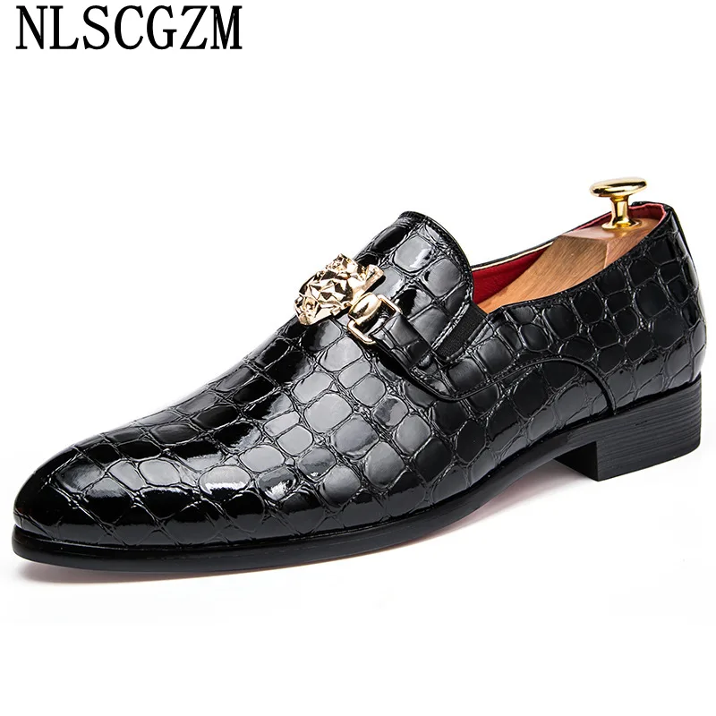 

Туфли мужские классические кожаные, Классические лоферы, оксфорды, итальянские, без застежки, деловой костюм, свадебные туфли