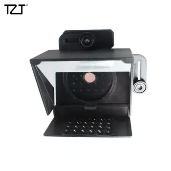 

TZT 82mm Mini Portable Inscriber Mobile Teleprompter Artifact Video with Adapter Rings Remote Control for Mobile Phone & Camera