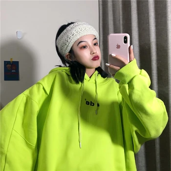 

New style women's r autumn and winter Korean version loose Yuansu BF lazy wind, plush and thickened all kinds of INS coat trend