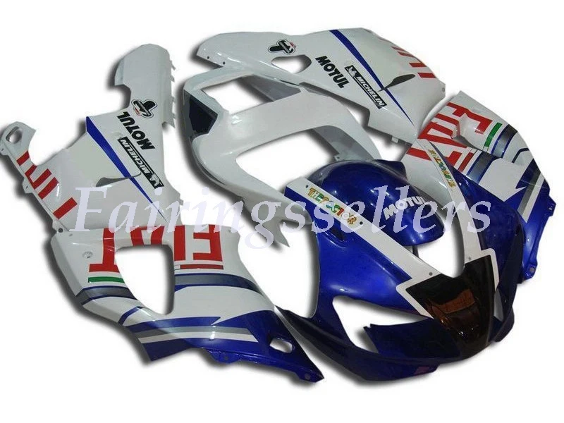 

New ABS Full fairings Kit Fit for Yamaha YZF-R1 YZF1000 R1 1998 1999 98 99 fairing set White blue