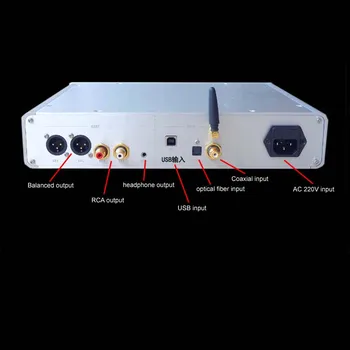 

384k Balanced output Headphone Amplifier Decoder HiFi DAC Bluetooth 5.0 Dual Core ES9038PRO LME49710 OPA627BP APTX-HD DSD512