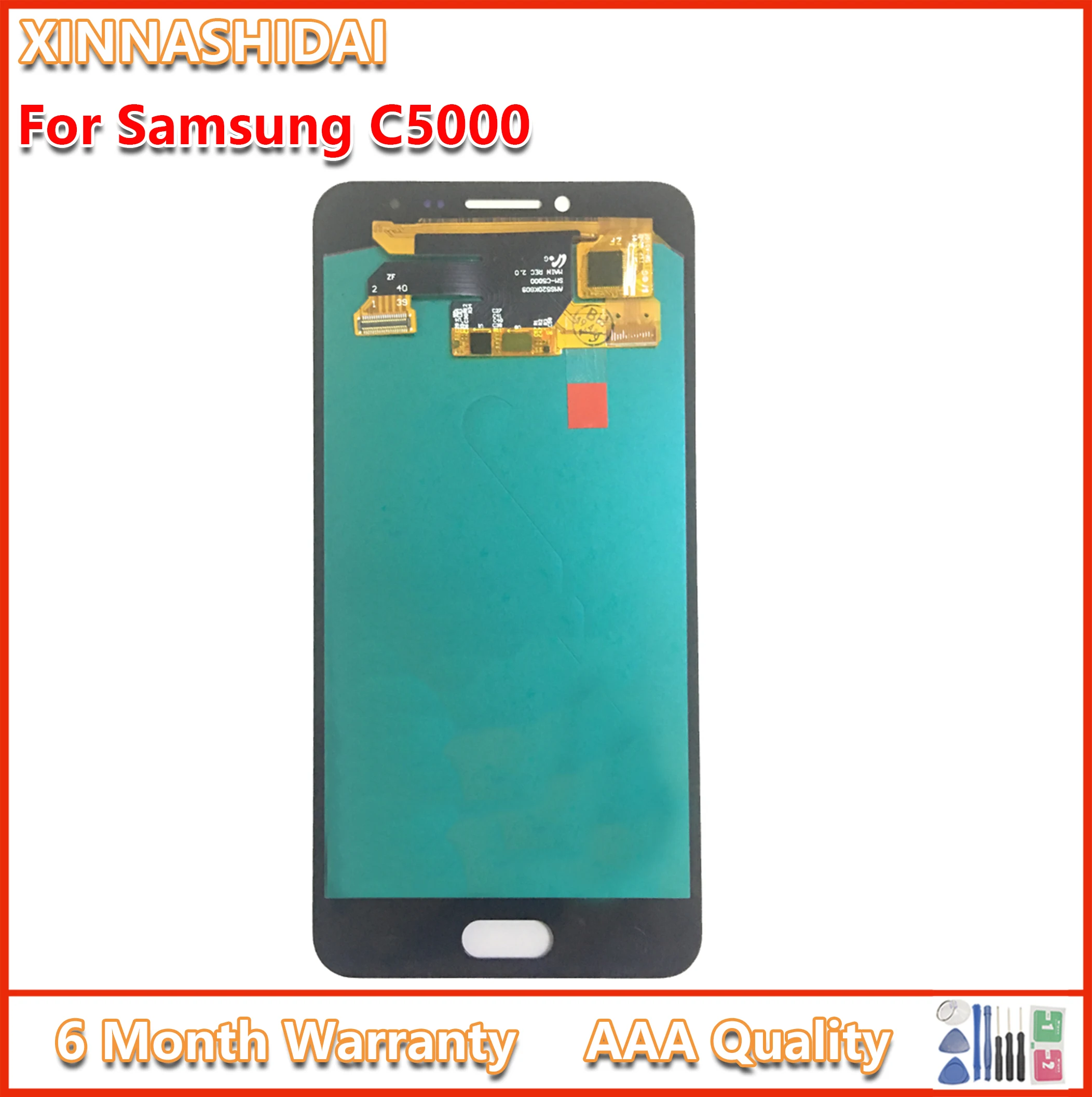 ЖК-дисплей для SAMSUNG Galaxy C5 C5000 SM-C5000 сенсорный экран в сборе замена | Мобильные