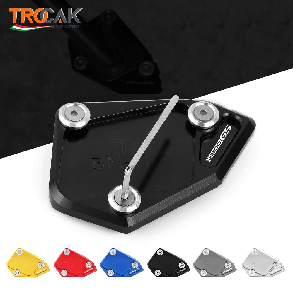 Логотип для BMW R 1200 GS 2007-2012 ADV 2008 2009 2010 2011 2012 CNC алюминиевая боковая подставка