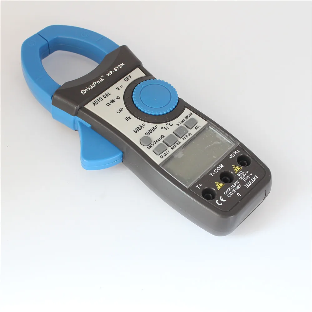 HoldPeak HP 870N автоматически настраивающийся диапазон постоянного тока Цифровые