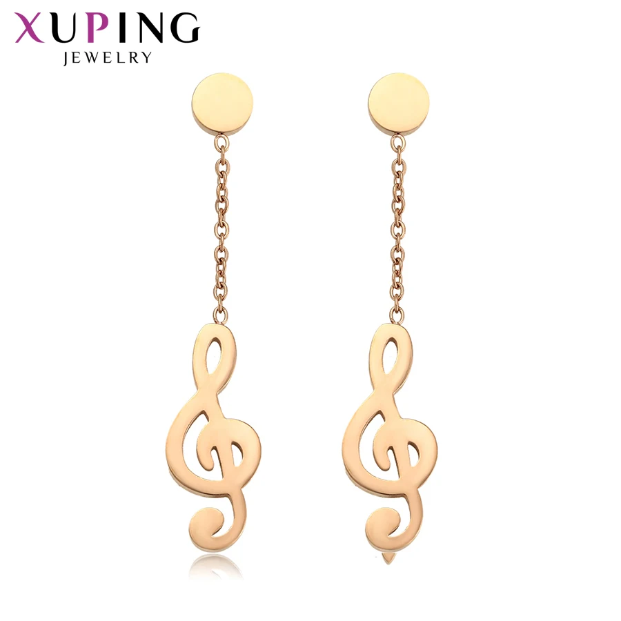 

Xuping Elegant Fantastic Earrings Rose Gold Color Plated Literary Styles for Women Essential Family Gifts S205.4-98341