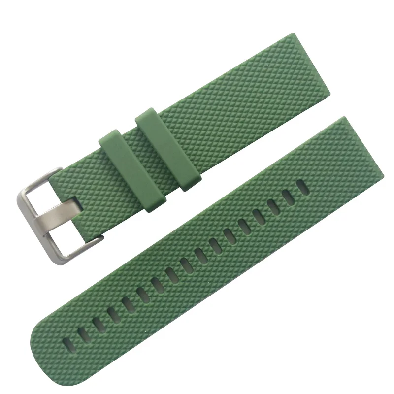 Colorful Plaid Soft Silicone Replacement Strap for Garmin vivoactive3 vivomove HR Smart Wristband for GARMIN Vivoactive 3