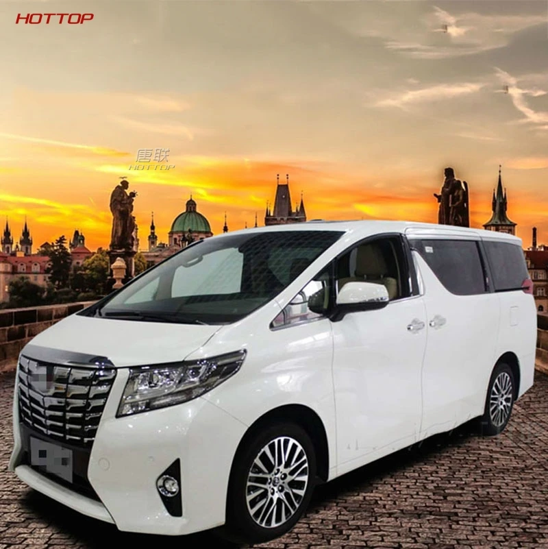 Abs покрытие Боковая дверь Зеркало гарнир для Toyota Alphard 30 Vellfire 30 аксессуары для стайлинга автомобилей