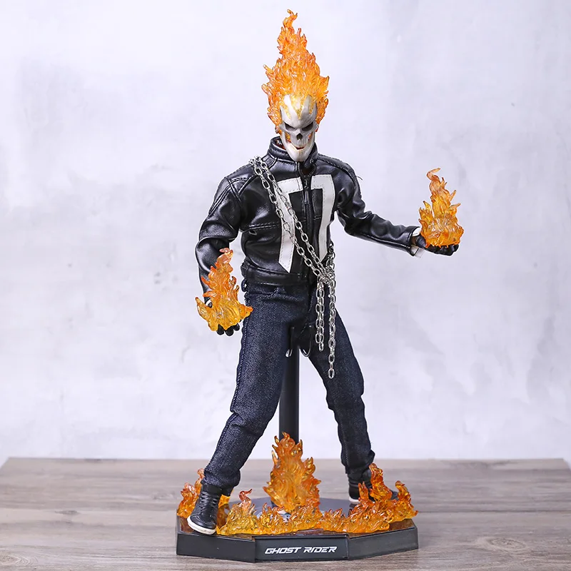 Агенты Marvel s.h.i.e.l. D. Щит Ghost Rider экшн фигурка Коллекция Модель игрушки с светодиодный свет