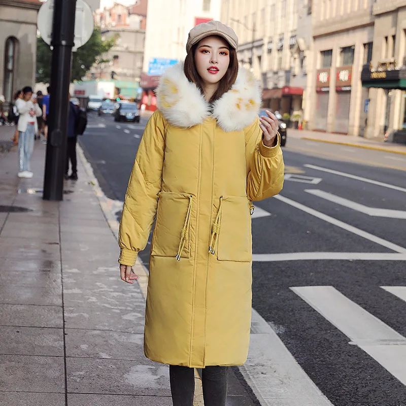 Abrigos Mujer Invierno Winter Jacket Women Fur Cotton Padded Jacket Female Parka Womens Jacket Winter Coat for Woman