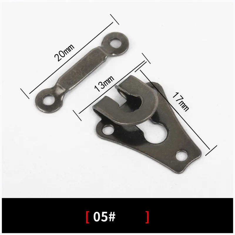 20 комплектов пистолет черный крючок и глаз крепеж одежды Крючок для брюк для платья юбка брюки бюстгальтер шитье DIY аксессуары для одежды - Цвет: 5