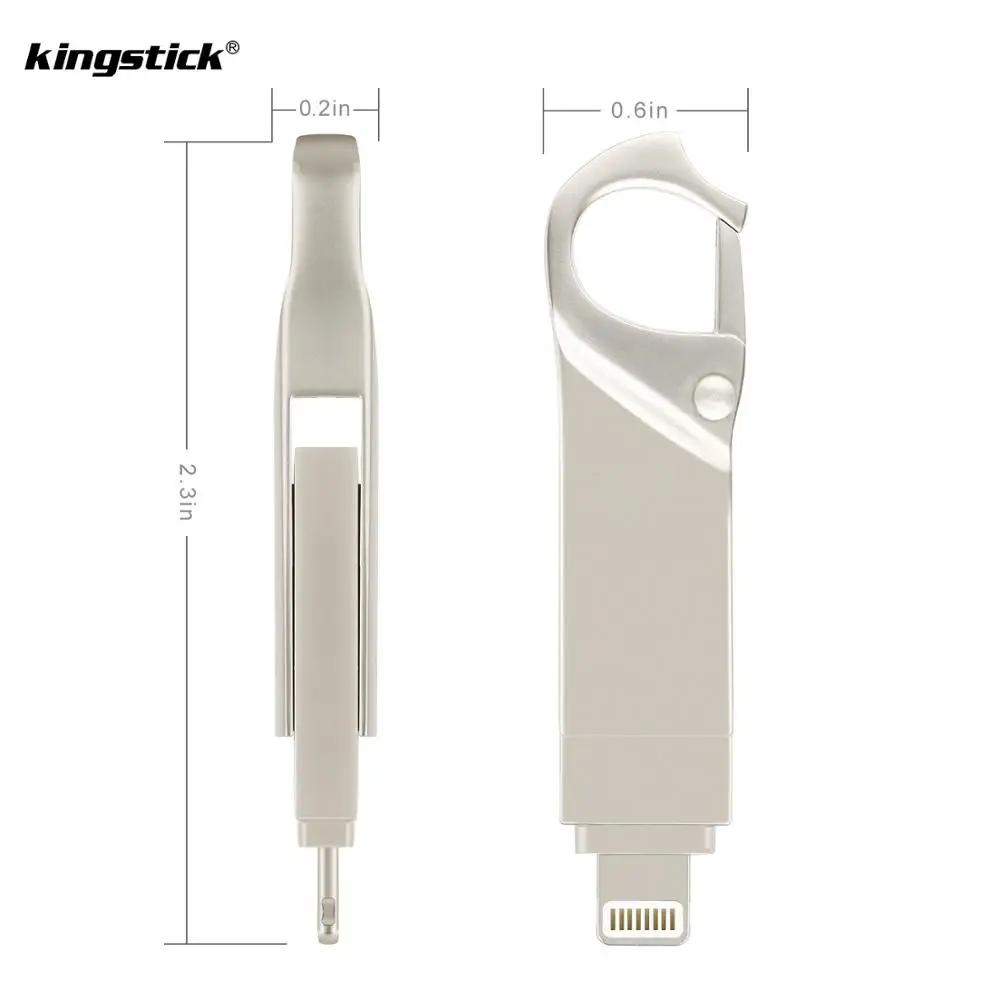 USB-флеш-накопитель для iPhone Xs Max X 8 7 6 iPad 8/16/32/64/128 256 ГБ | Компьютеры и офис