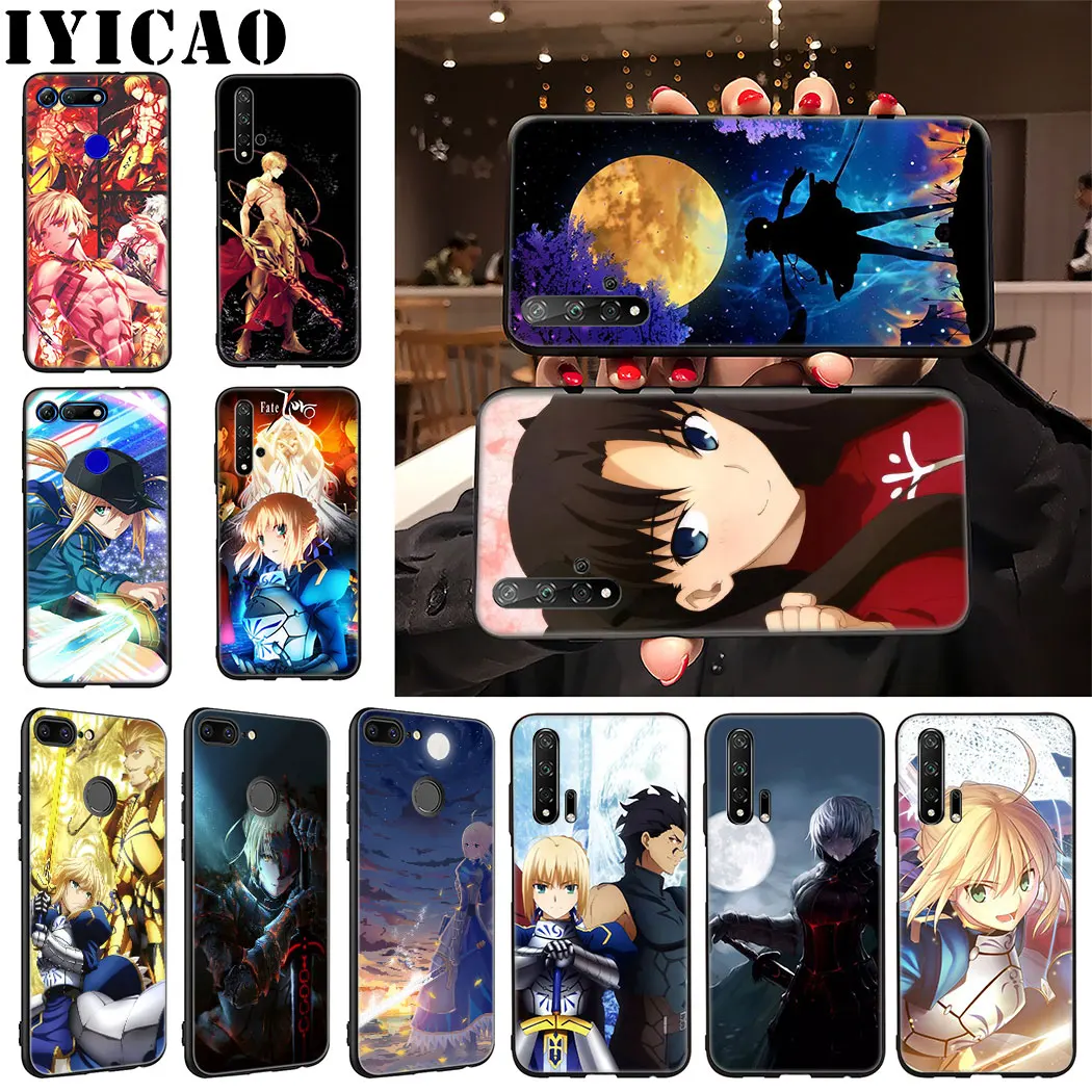IYICAO Fate Stay Night мягкий чехол для телефона Huawei Honor 9X20 Pro 7A 7C 7X8 9 10 Lite 8X 8C Примечание вид 20