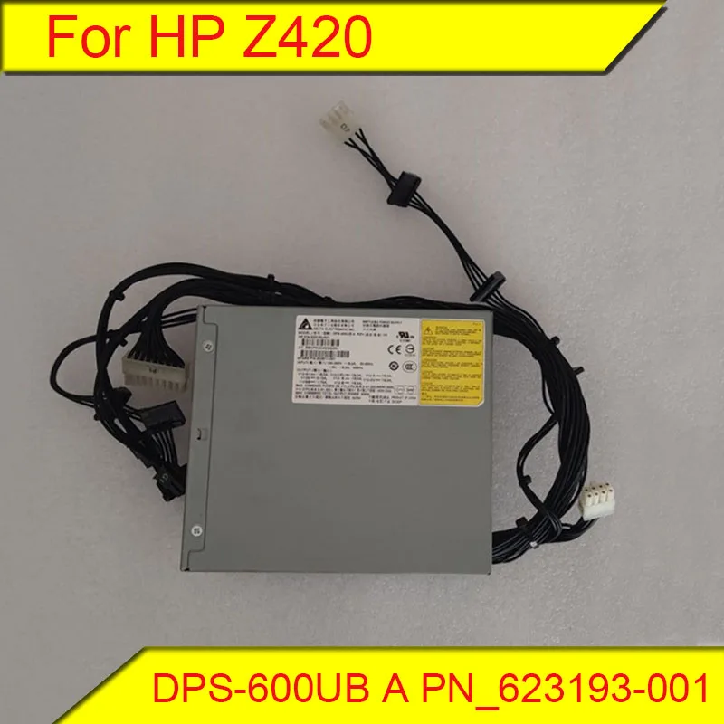 Per Alimentatore Di Smontaggio Workstation Originale Hp Z420 Dps-600Ub A Pn: 623193-001
