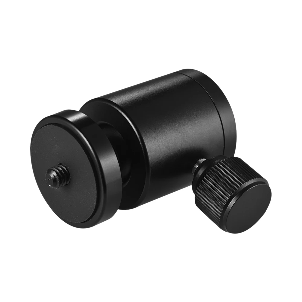 Mini Ball Head Rotation Swivel Tripod Camera Mount with 1/4 Inch thread for Tripod