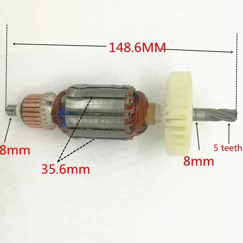 

ARMATURE 220V-240V Electric Hammer Motor Rotor for Hitachi 360962E 360962F DH24PH DH24PG Rotor Accessories
