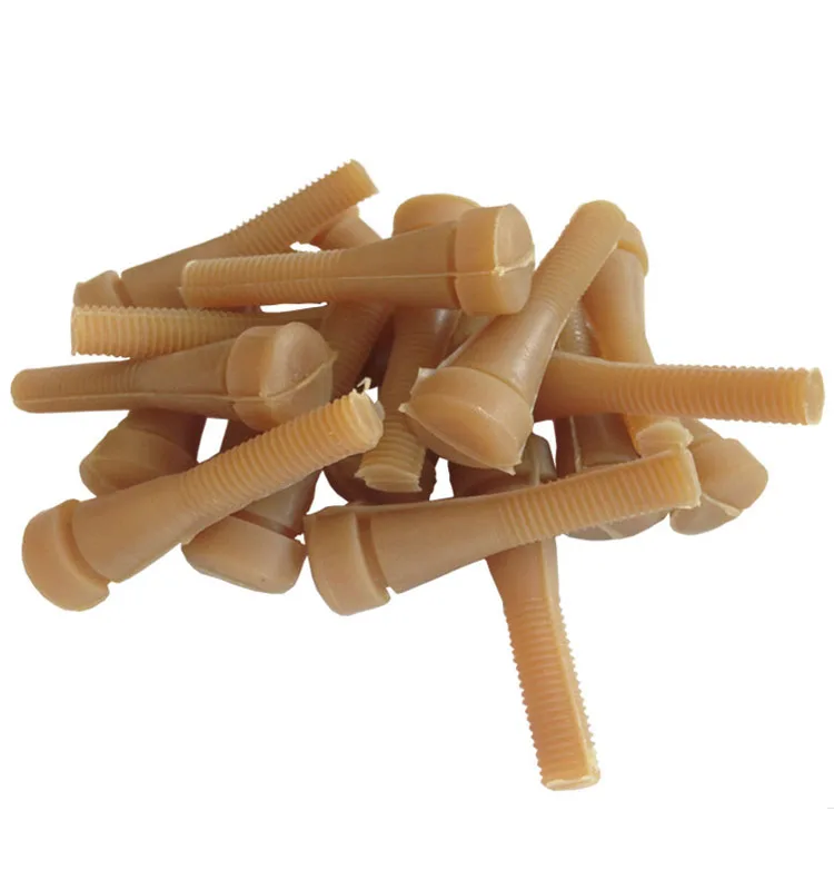 Резиновая удочка для птицы перепелок удаления пальцев клеевой карандаш 50/100 шт.