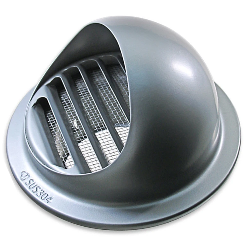 Stainless Steel Wall Ceiling Air Vent Ducting Ventilation Exhaust Grille Cover Outlet Heating Cooling &amp Vents Cap Waterproof |