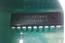 100% новый Бесплатная доставка Lm3914n-1 lm3914n LM3914 DIP18