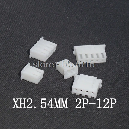 50pcs XH2.54-2P/3P/4P/5P/6P/7P/8P/9P/10P 2.54mm Connector Housing Case XH2.54 | Строительство и ремонт