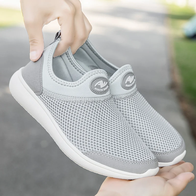 Mesh-Sneaker Lightweight Shoes Running-Shoes Jogging Slip-On Unisex Women for Female