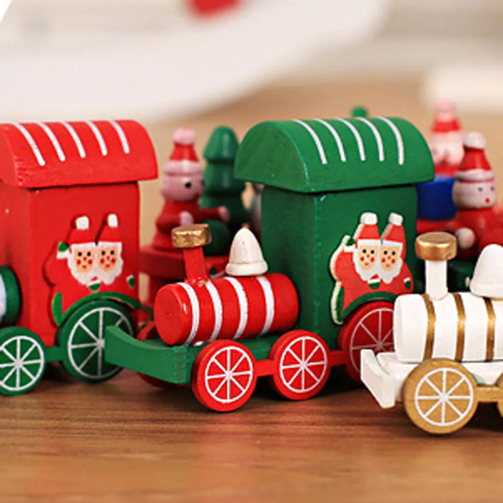 Wooden Ornaments Merry Christmas Decorations For Home Santa Claus Tree Table Decor Pendant Navidad Xmas Gift 2020 New Year Natal | Дом и сад